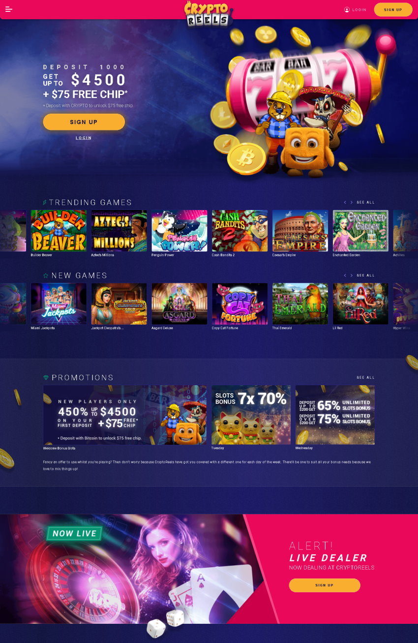 CryptoReels Casino